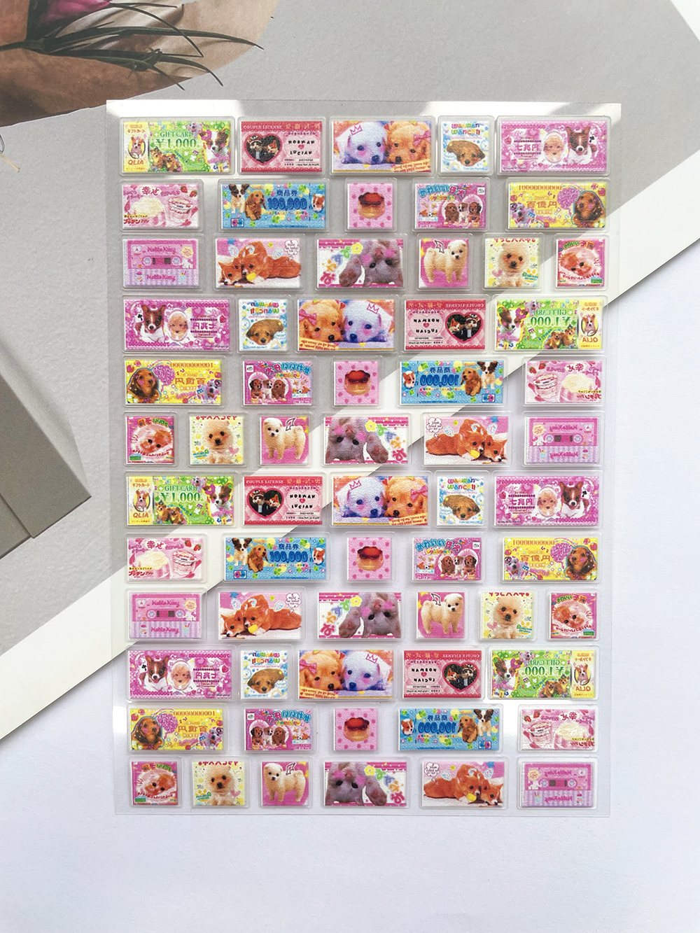 Phone Accessories Poster - Cat Dog Mini Pvc Poster Goods
