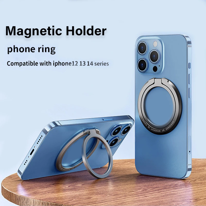 Phone Accessories Crochet - 2026 New Magnetic Phone Ring Holder