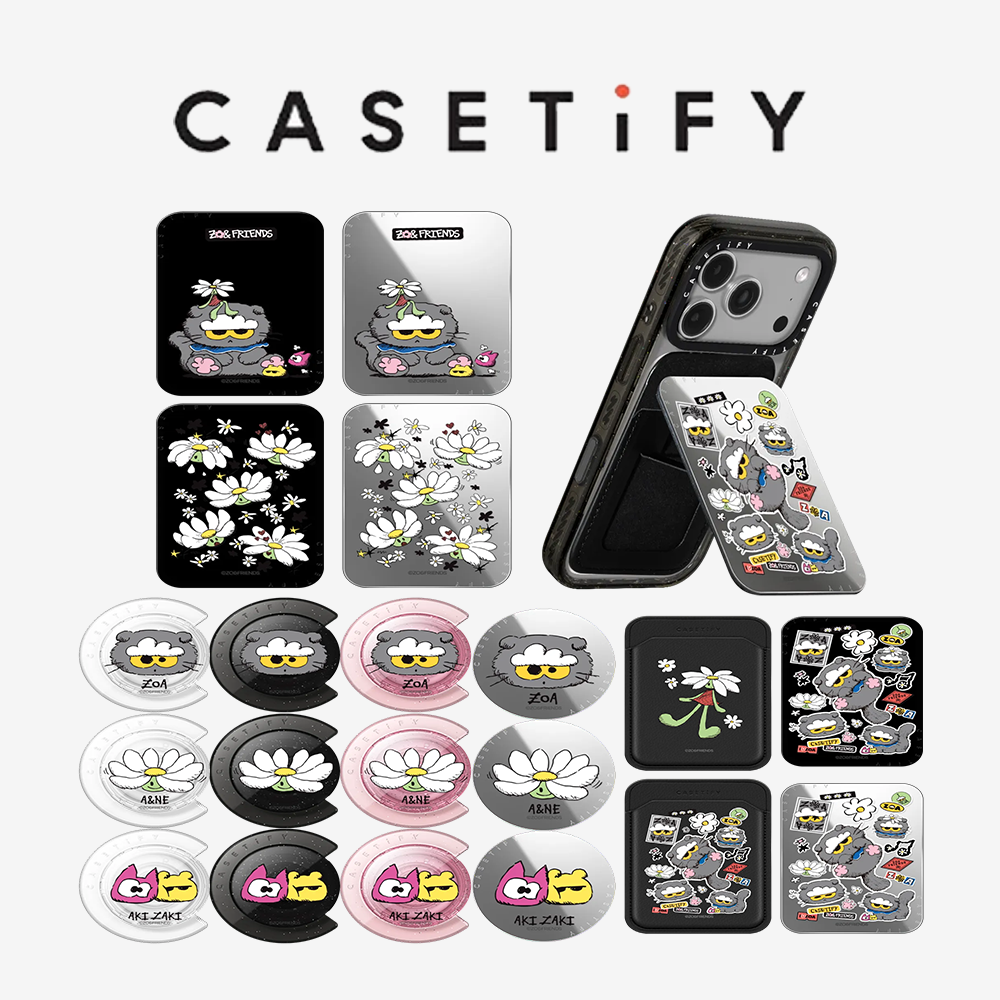 Quirky Phone Accessories - CASETiFY ZO&FRIENDS ZOA Cartoon Series Magnetic