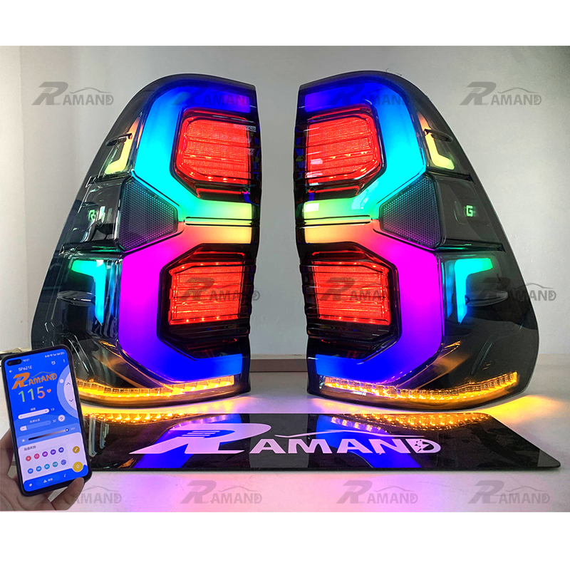 Phone Accessories App - Colorful LED GR Rear Lamp for