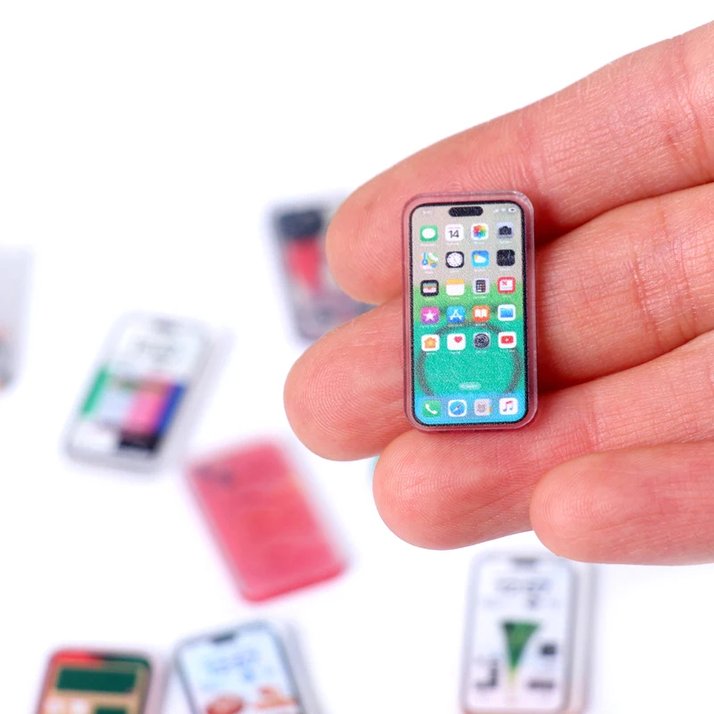5Pcs 1:12 Dollhouse Miniature  – Phone Accessories Doll recenzja i cena