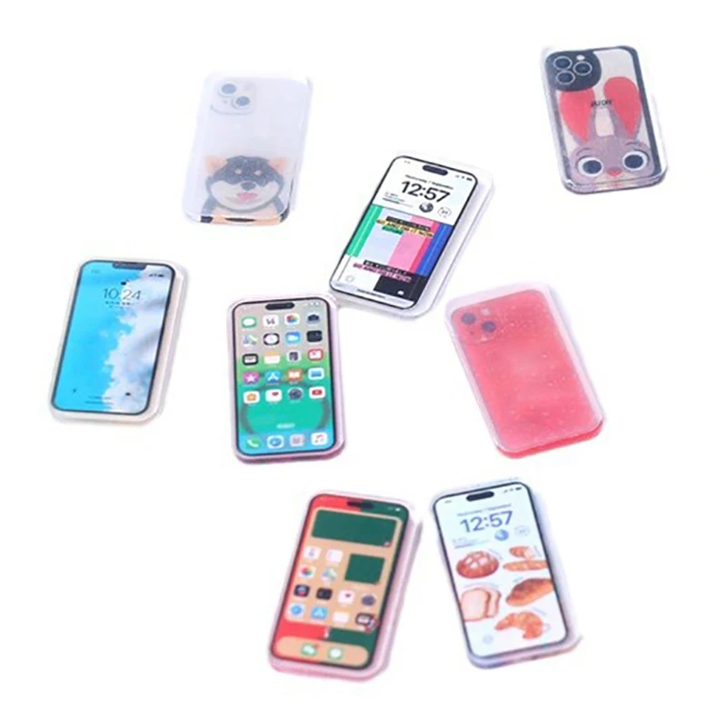 5Pcs 1:12 Dollhouse Miniature  – Phone Accessories Doll recenzja i cena