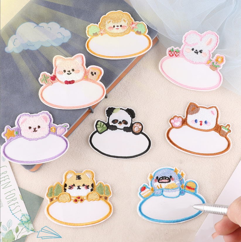 10 Pcs Name Badges Embroidery  – Phone Accessories And Names recenzja i cena