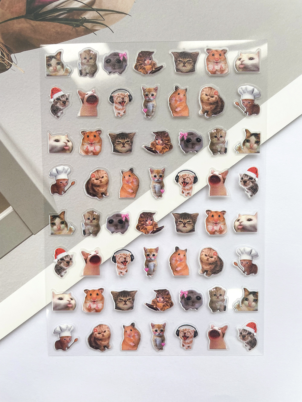 Cat Dog Mini Pvc Poster Goods  – Phone Accessories Poster recenzja i cena
