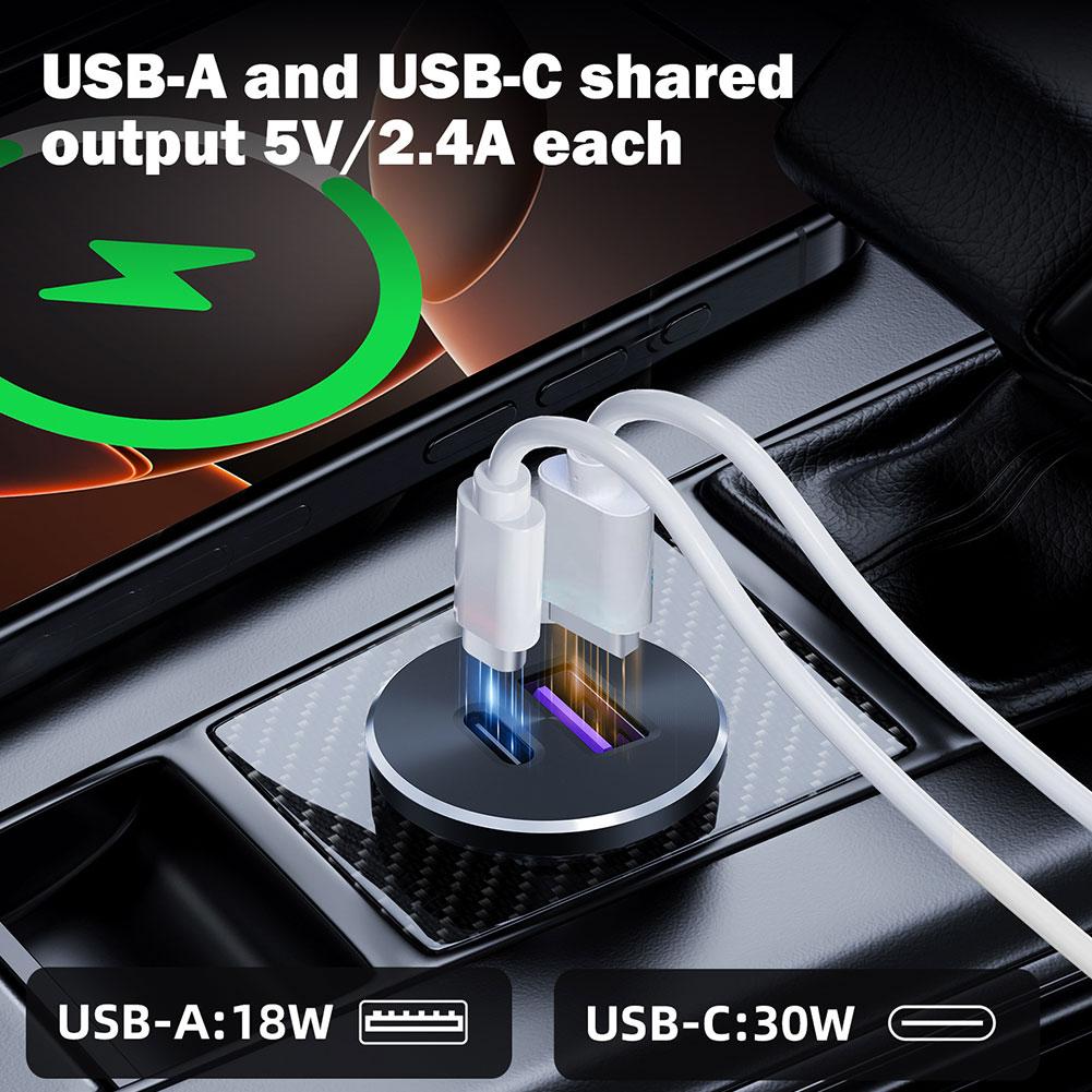 Mini Car Charger Dual Fast Cha – Phone Accessories Charger recenzja i cena