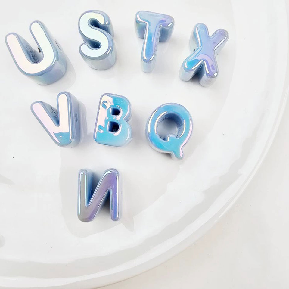 Kawaii Colorful Letter Beads F – Phone Accessories And Names recenzja i cena