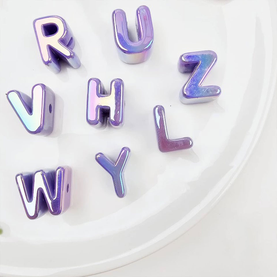 Kawaii Colorful Letter Beads F – Phone Accessories And Names recenzja i cena