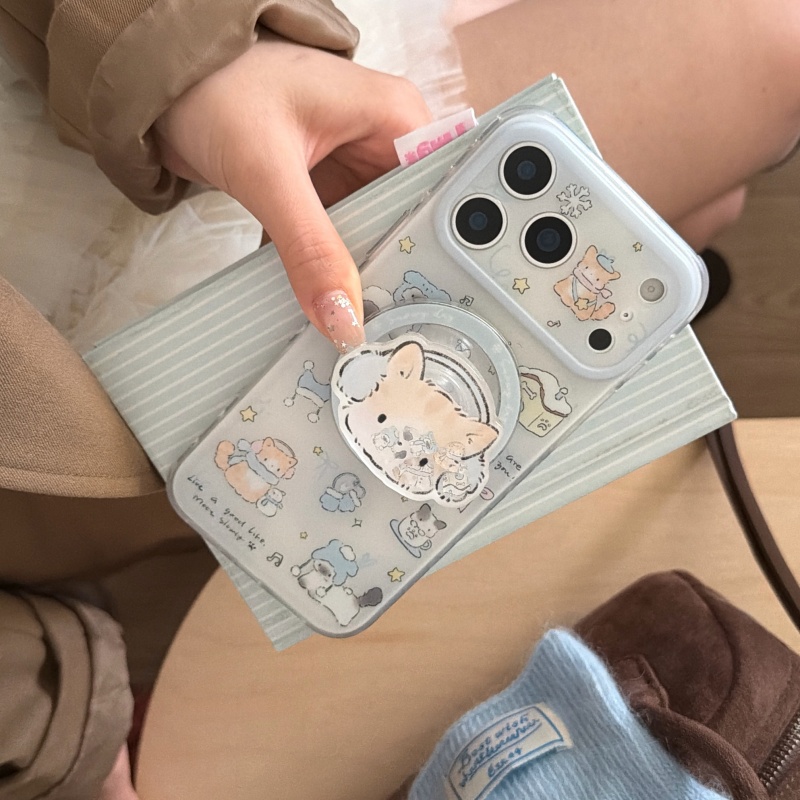Korean Cute Cartoon Cat Bracke – Phone Accessories Holder recenzja i cena
