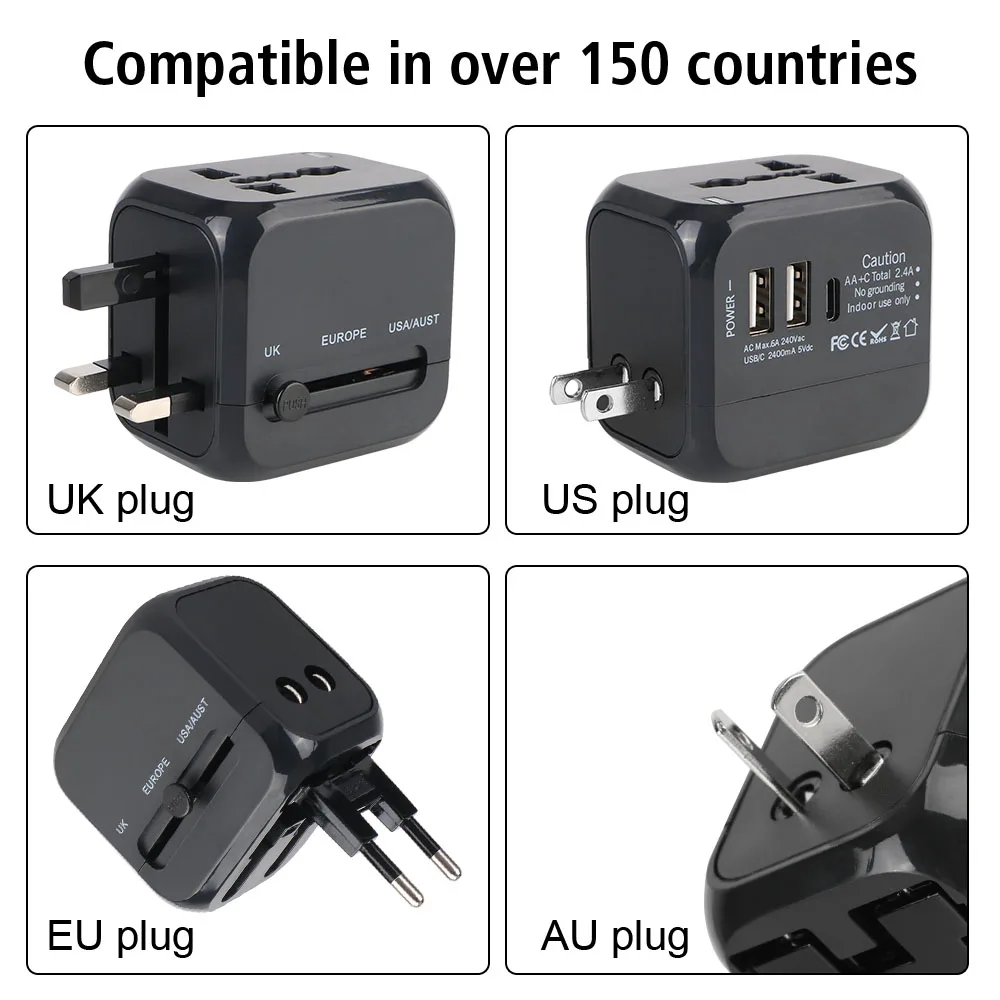 All-in-One Wall Travel Charger – Phone Accessories Uk recenzja i cena
