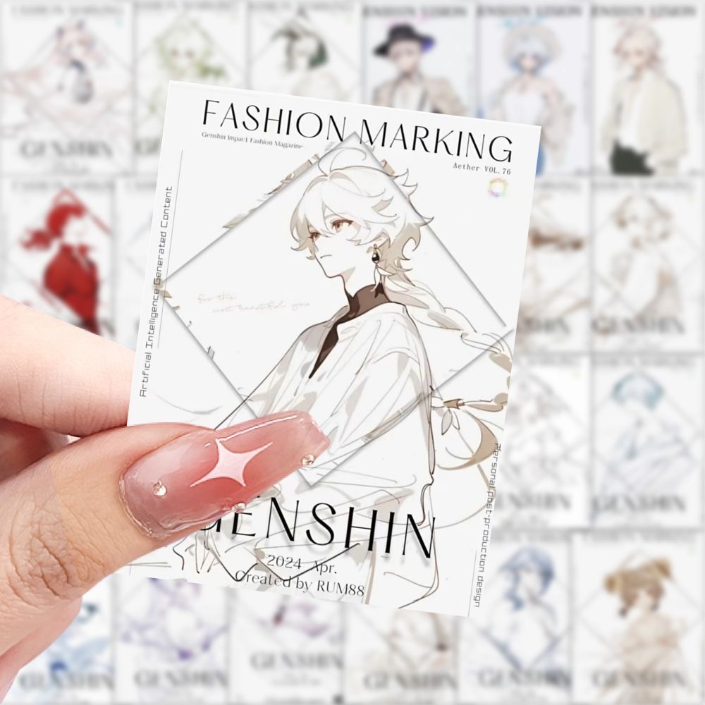 189 Genshin Impact character s – Phone Accessories Poster recenzja i cena