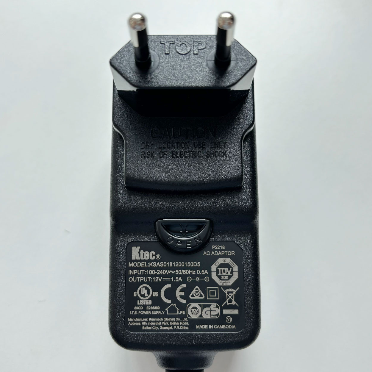For  KTEC KSAS0181200150D5 12V – Phone Accessories Uk recenzja i cena