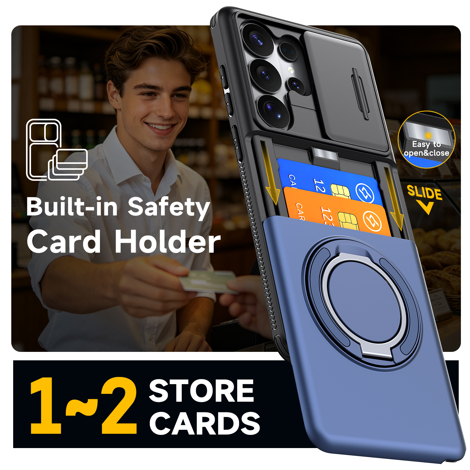Magnetic Bracket Wallet Holder – Phone Accessories Holder recenzja i cena