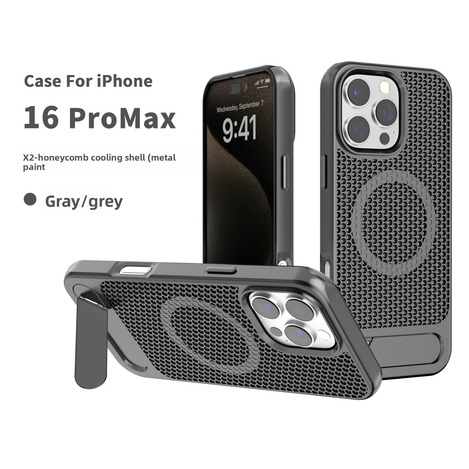 3D hollow Honeycomb Cooling Ma – Quirky Phone Accessories recenzja i cena