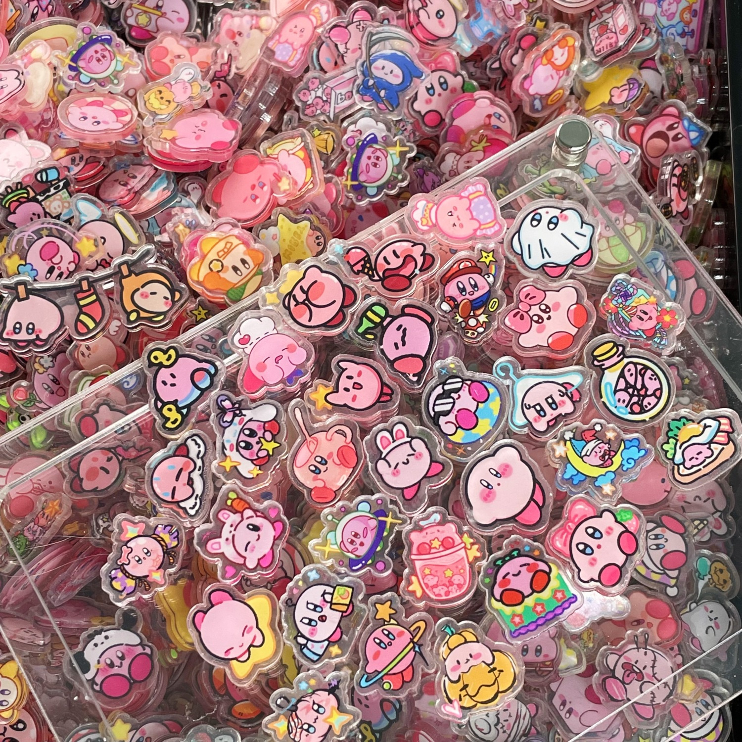 50/100 pieces of 1/2 cm Kirby  – Phone Accessories Toys recenzja i cena