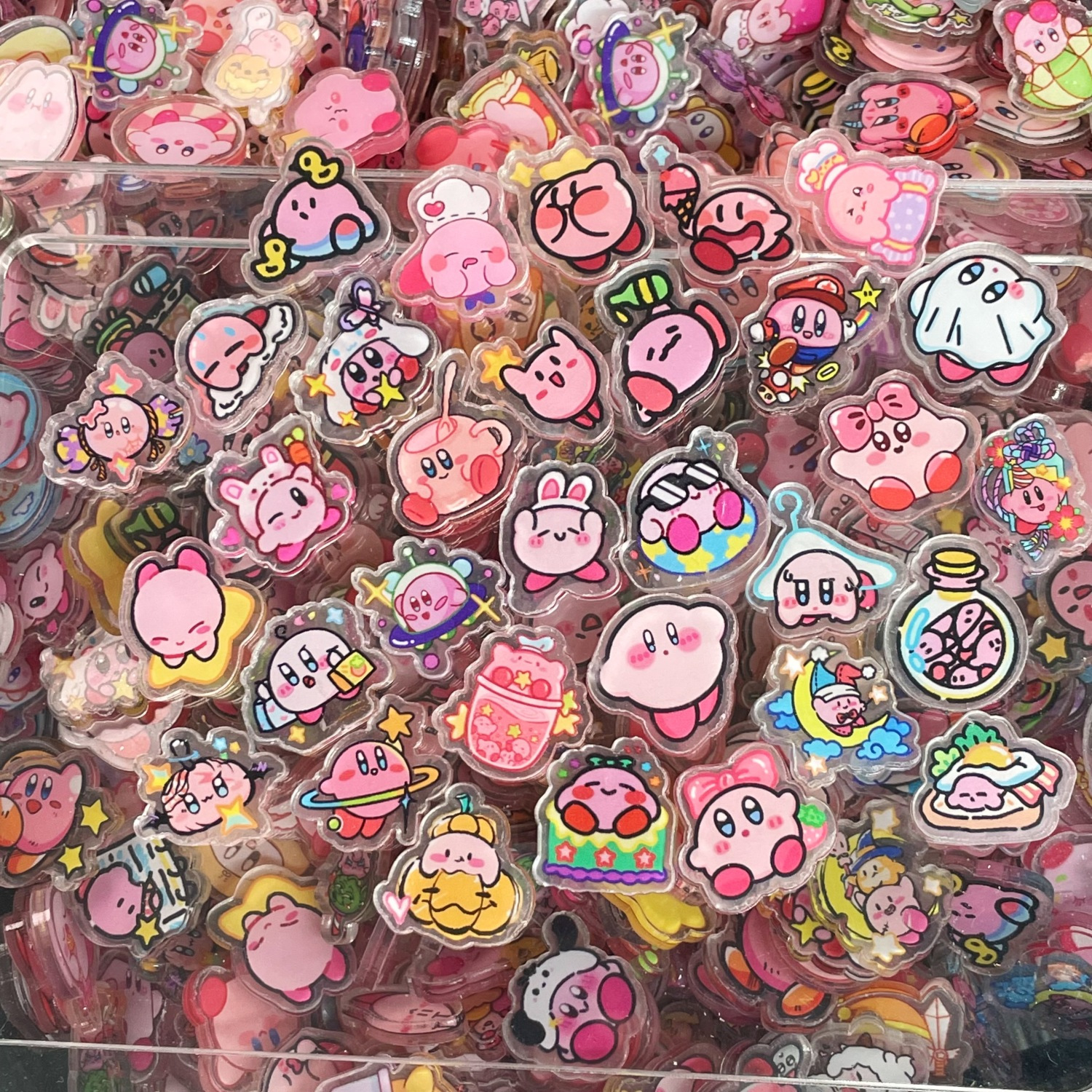 50/100 pieces of 1/2 cm Kirby  – Phone Accessories Toys recenzja i cena