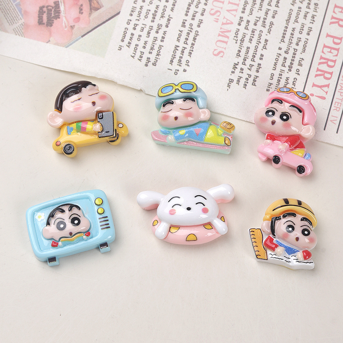 Kawaii Crayon Shin-chan Resin  – Phone Accessories Doll recenzja i cena