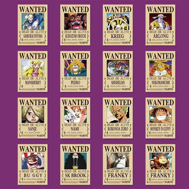 140pcs One Piece Bounty Sticke – Phone Accessories Poster recenzja i cena