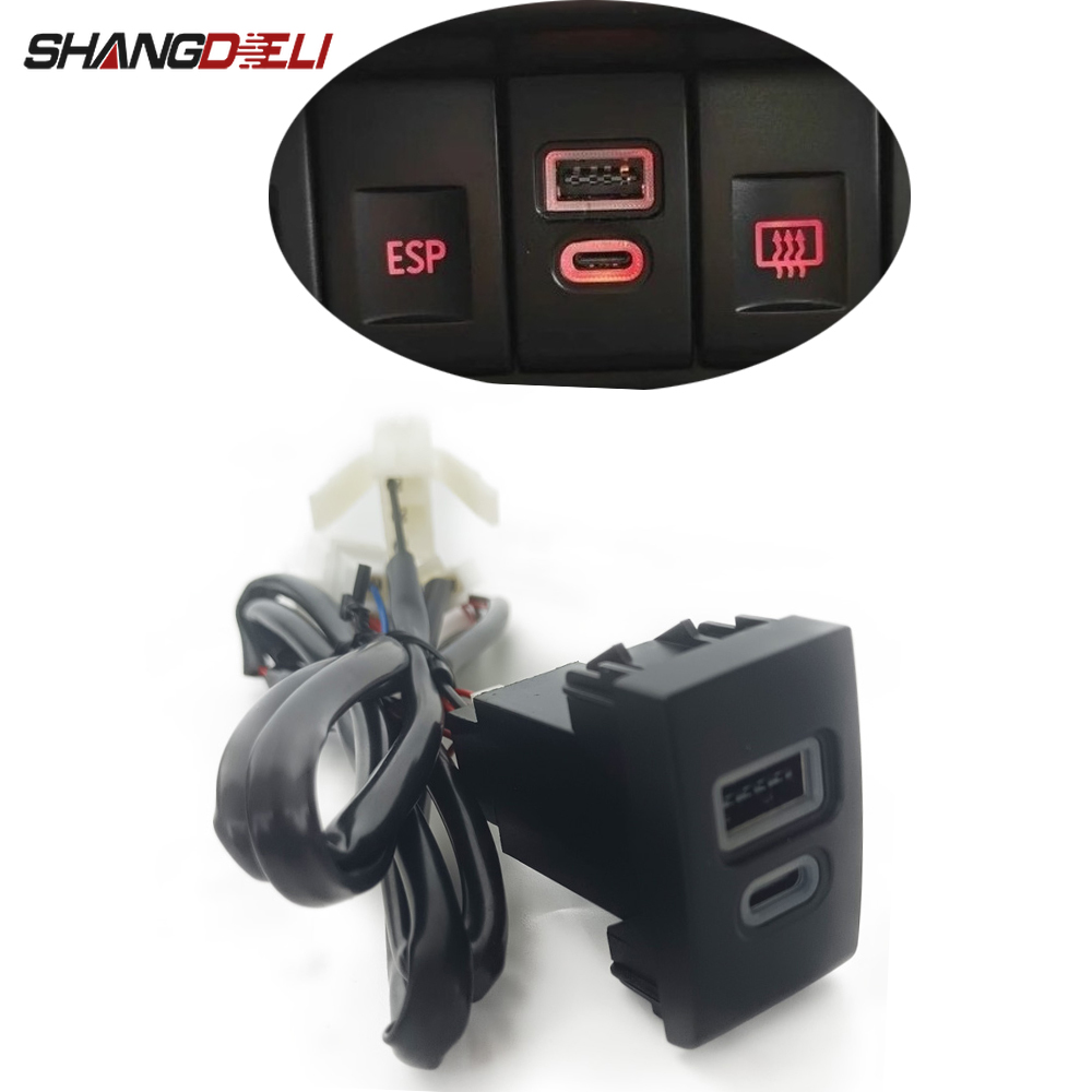 1PC Car Charger Socket QC3.0 D – Phone Accessories Charger recenzja i cena