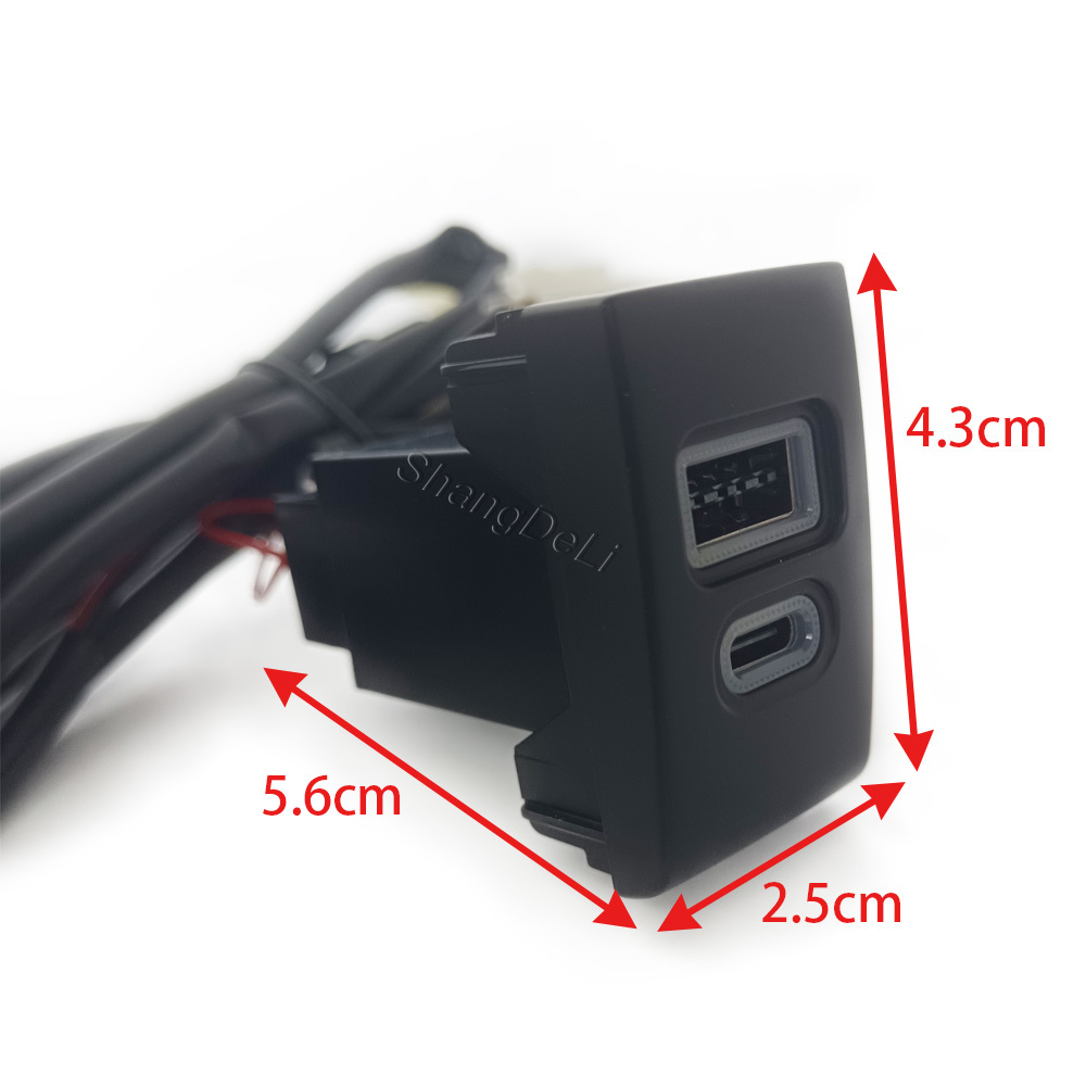1PC Car Charger Socket QC3.0 D – Phone Accessories Charger recenzja i cena