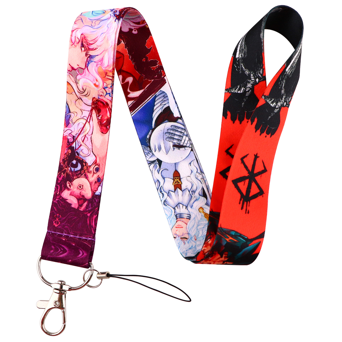 Anime Lanyard Neck Strap For I – Phone Accessories Crochet recenzja i cena