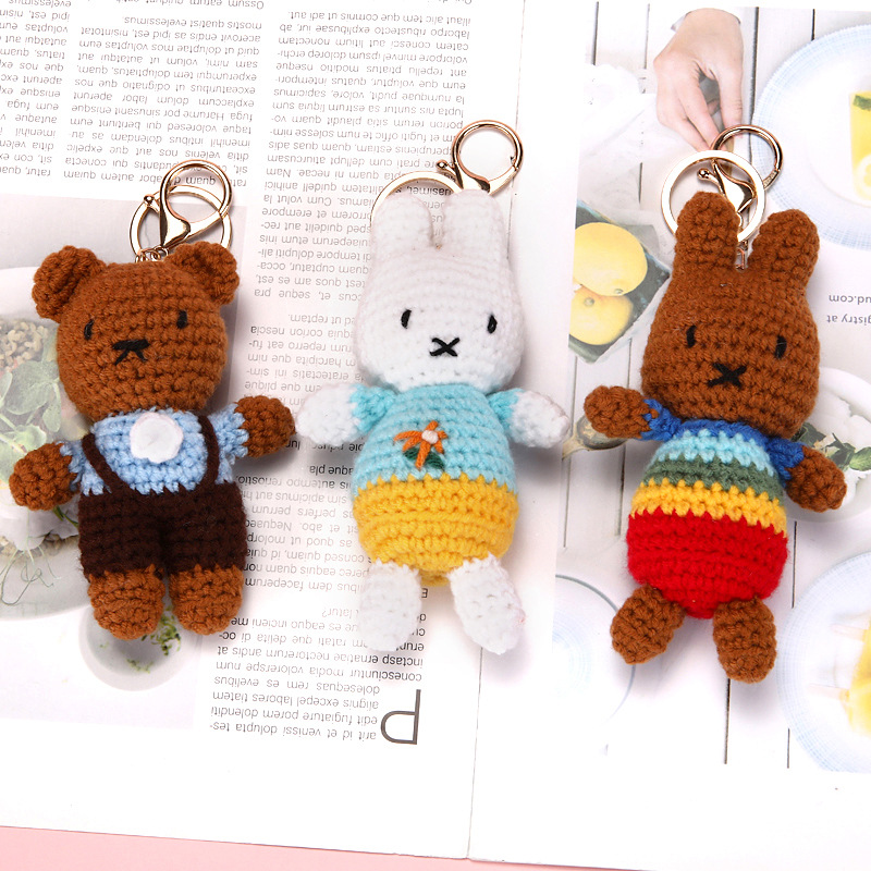 Kawaii Miffy Keychain Cartoon  – Phone Accessories Doll recenzja i cena