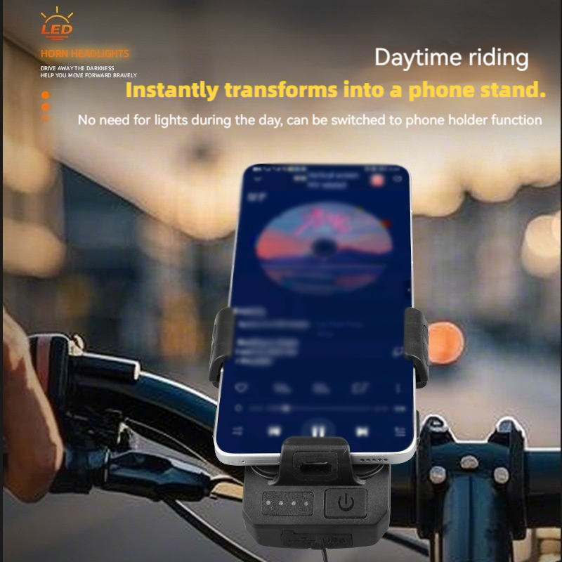 Bicycle Front Light with Horn  – Phone Zone Accessories & Repair Lake Charles Reviews recenzja i cena