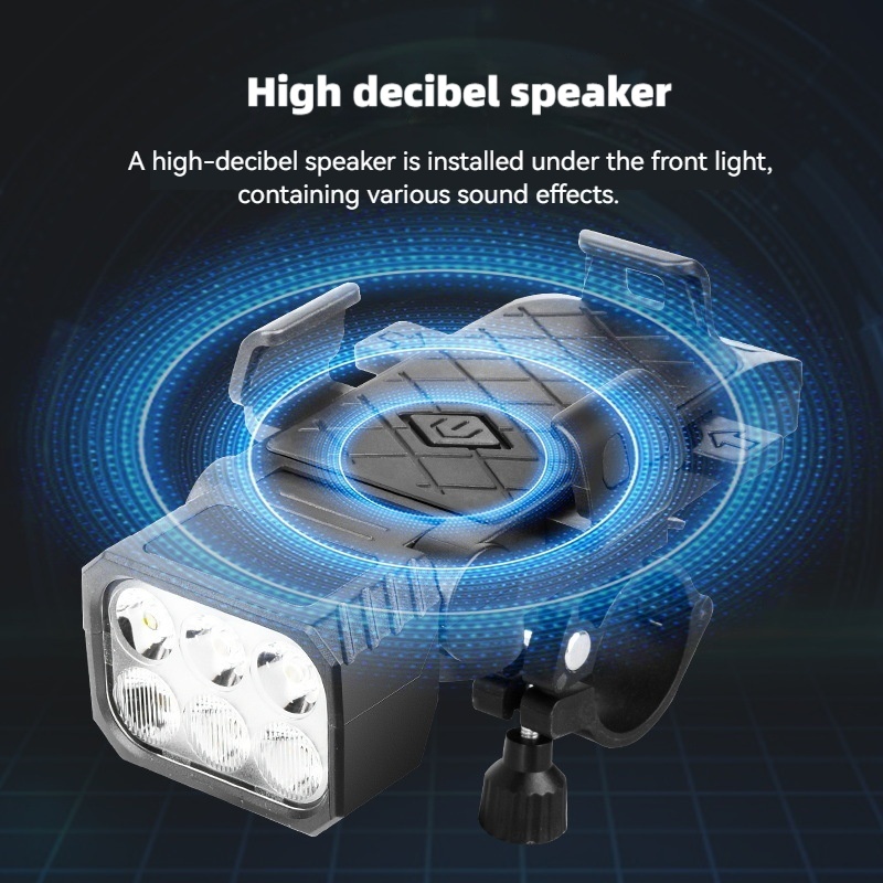 Bicycle Front Light with Horn  – Phone Zone Accessories & Repair Lake Charles Reviews recenzja i cena