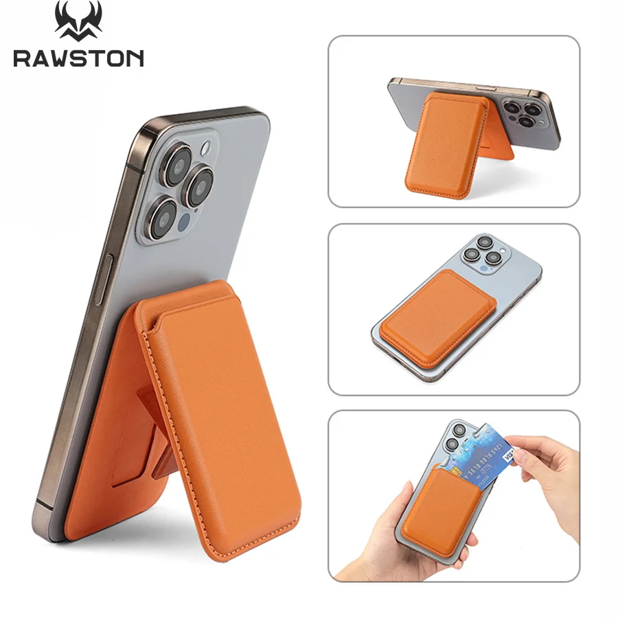 Kickstand Magnetic Leather Wal – Phone Accessories Crochet recenzja i cena