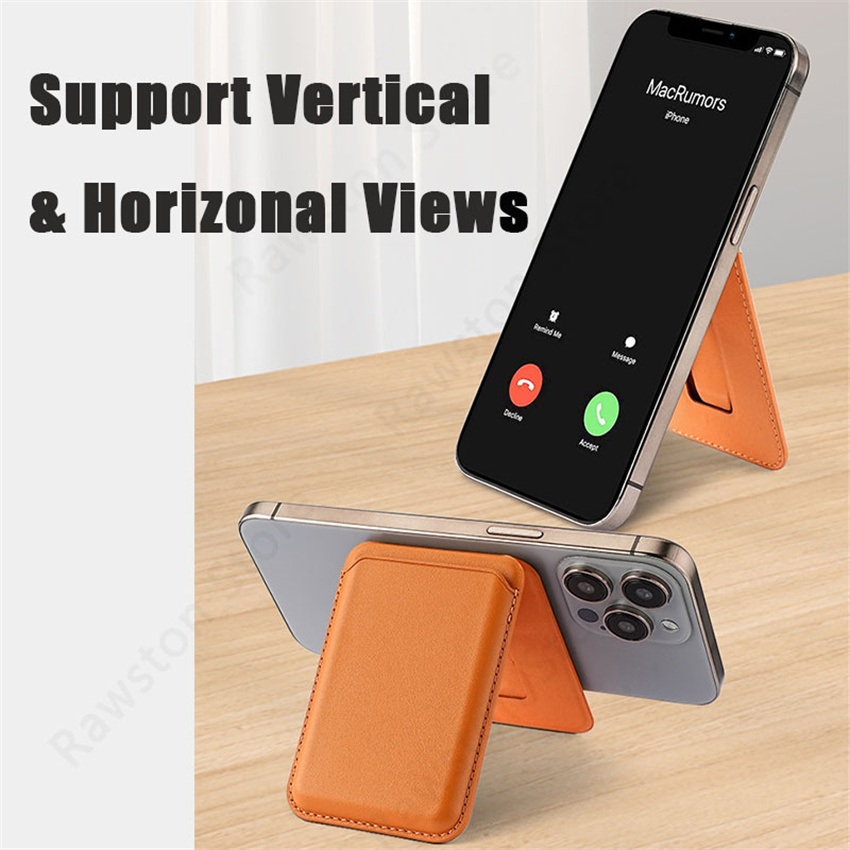 Kickstand Magnetic Leather Wal – Phone Accessories Crochet recenzja i cena