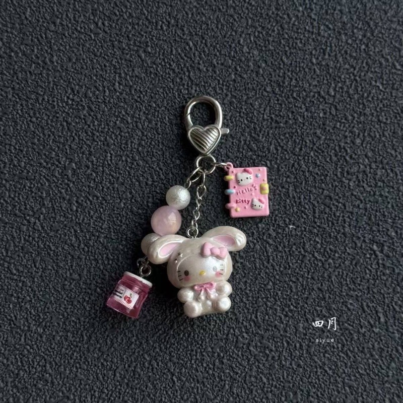 Kawaii Hello Kitty Pink Cat Bo – Phone Accessories Doll recenzja i cena