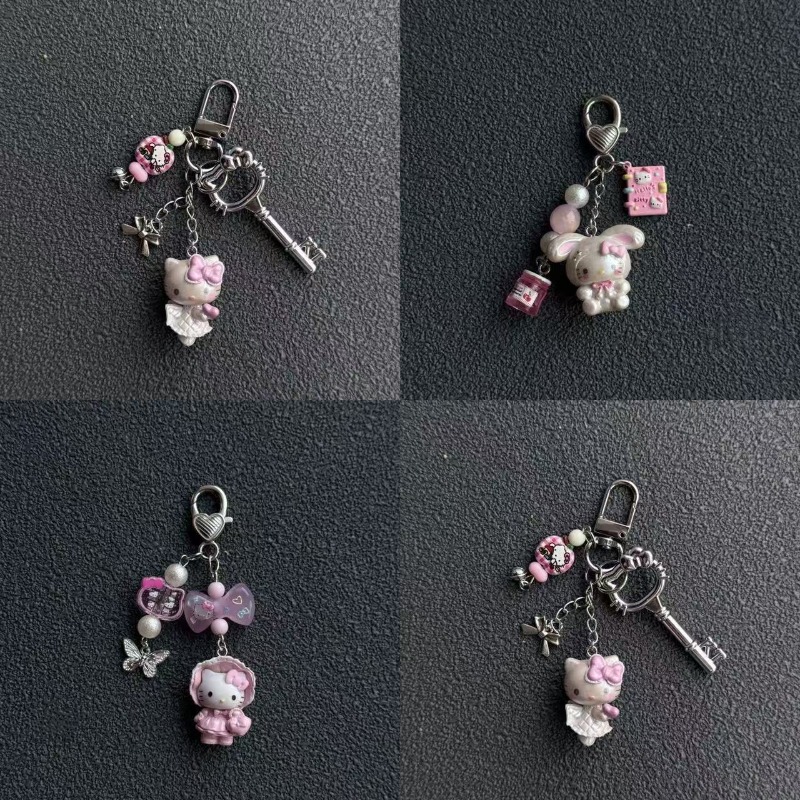 Kawaii Hello Kitty Pink Cat Bo – Phone Accessories Doll recenzja i cena