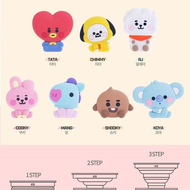 BT21 Koya RJ Shooky Mang Chimm – Phone Accessories Crochet recenzja i cena