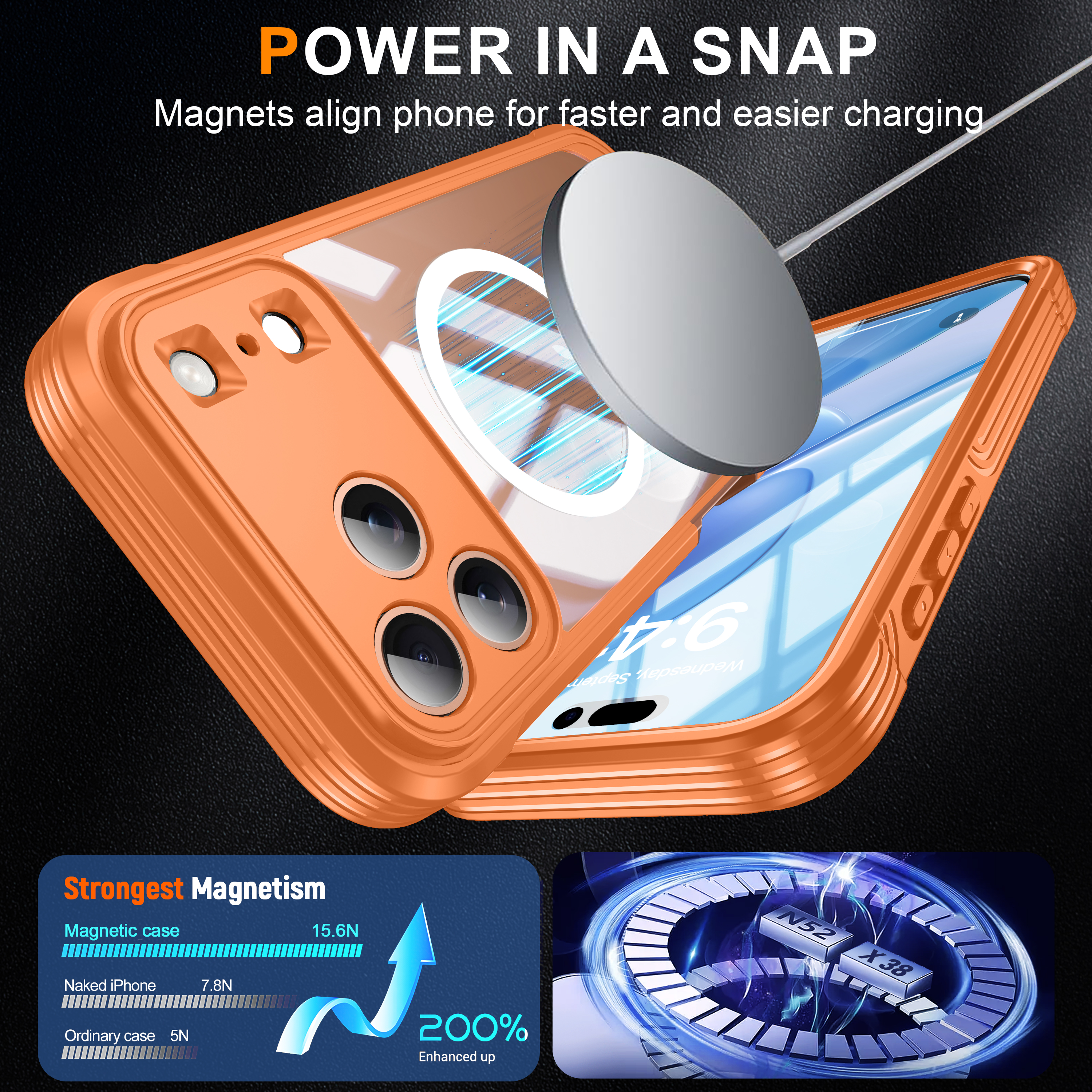 Brand new color magnetic shock – Phone Accessories Brand recenzja i cena