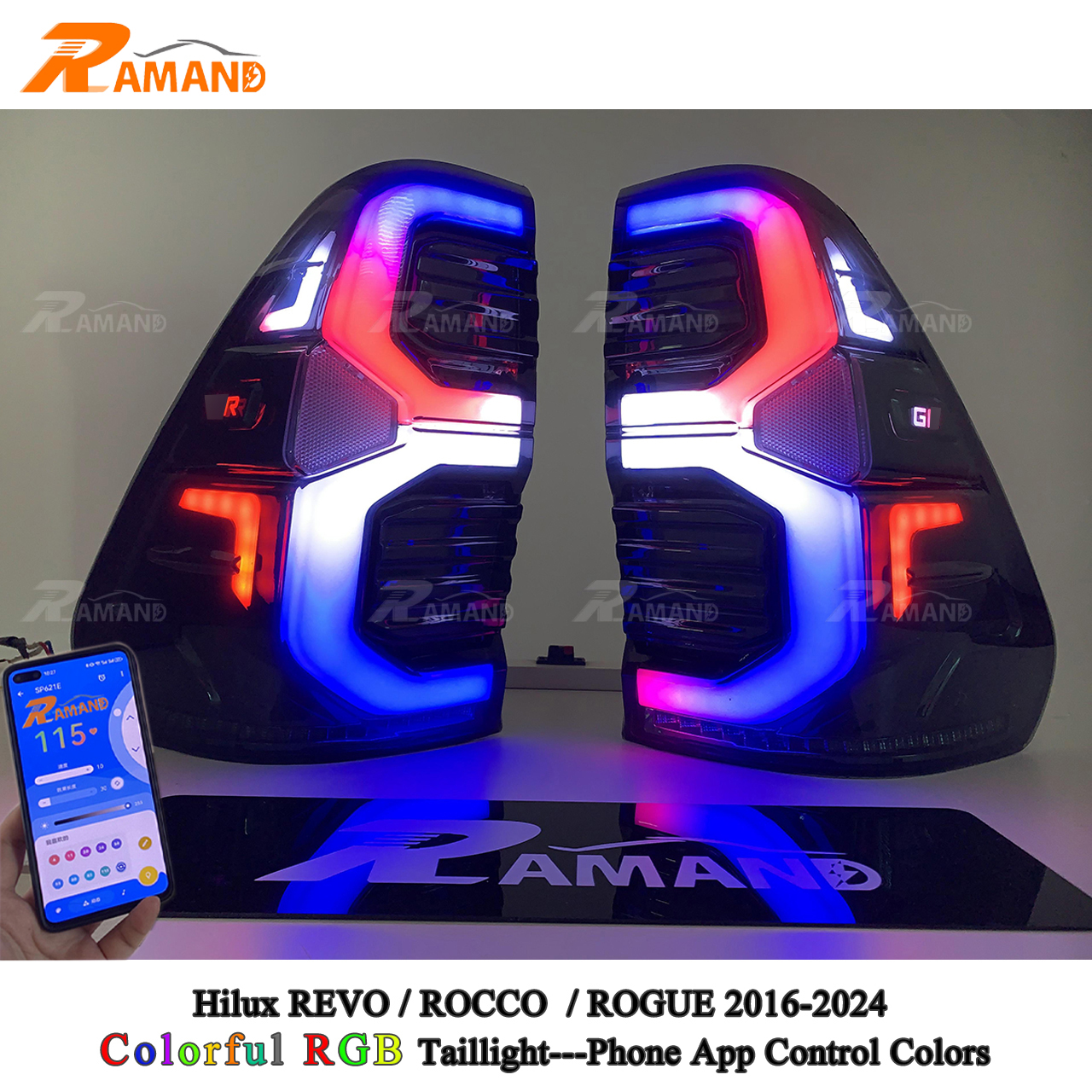 Colorful LED GR Rear Lamp for  – Phone Accessories App recenzja i cena