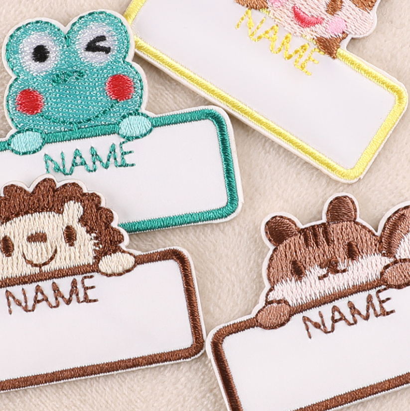 10 Pcs Name Badges Embroidery  – Phone Accessories And Names recenzja i cena