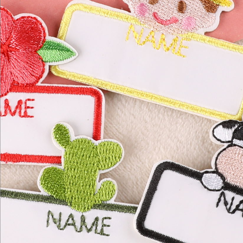 10 Pcs Name Badges Embroidery  – Phone Accessories And Names recenzja i cena