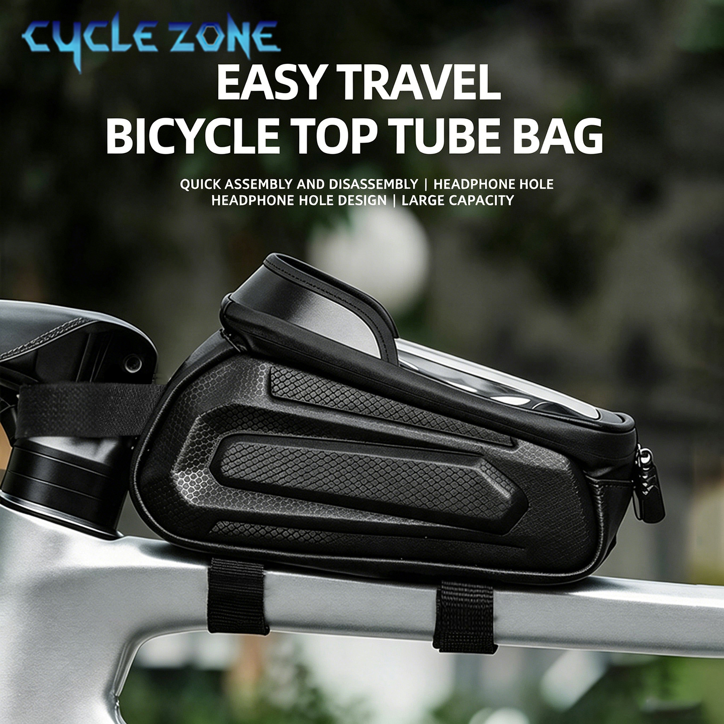 Bike Top Tube Bag Bicycle Fram – Phone Zone Accessories & Repair Lake Charles Reviews recenzja i cena