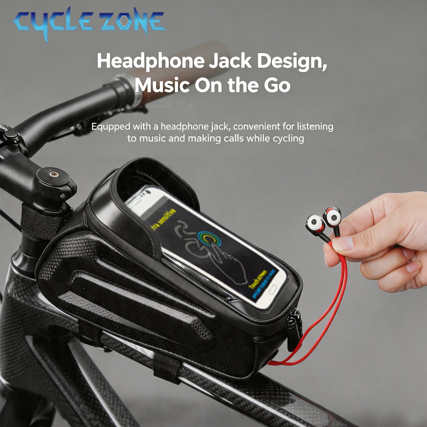 Bike Top Tube Bag Bicycle Fram – Phone Zone Accessories & Repair Lake Charles Reviews recenzja i cena