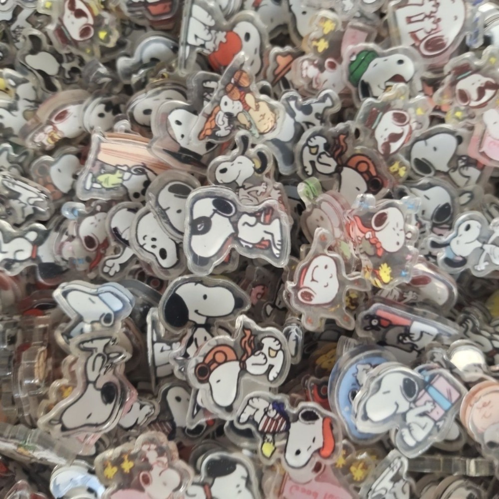 50-100 Pcs 2cm Snoopy Acrylic  – Phone Accessories Toys recenzja i cena