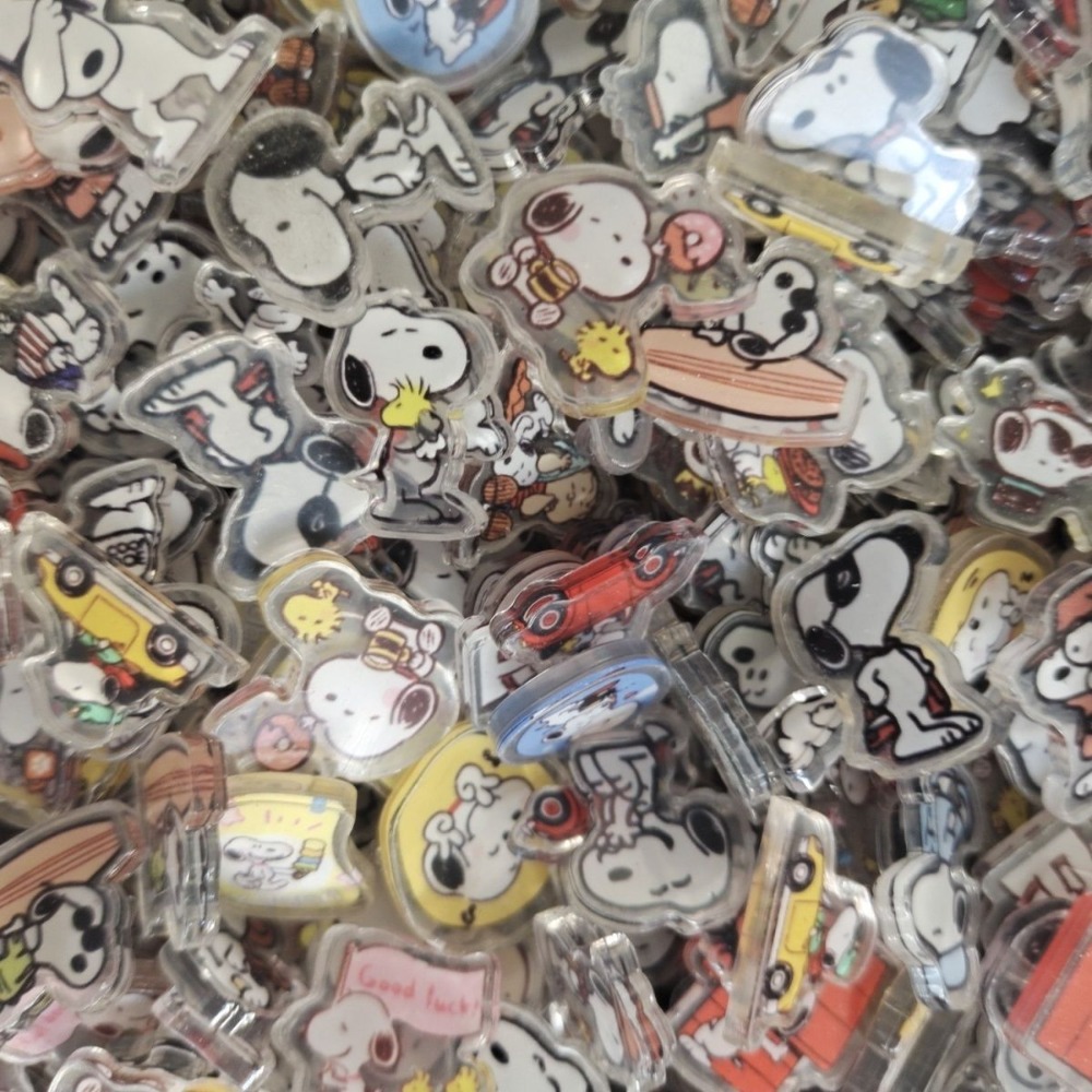 50-100 Pcs 2cm Snoopy Acrylic  – Phone Accessories Toys recenzja i cena