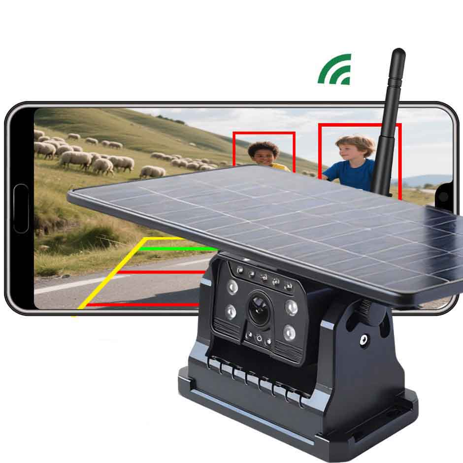 Wireless Backup Camera Solar M – Phone Accessories App recenzja i cena