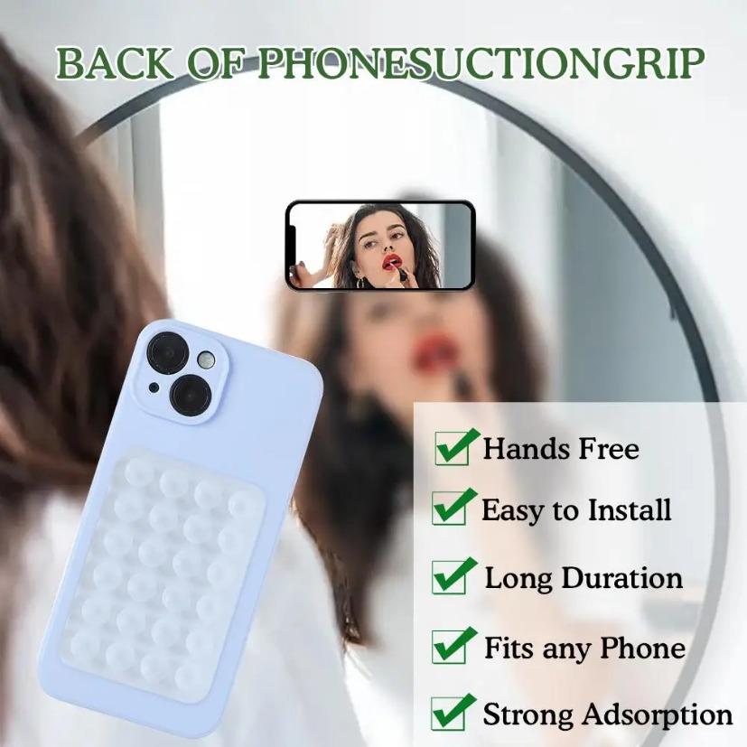 Silicone Suction Phone Holder  – Quirky Phone Accessories recenzja i cena