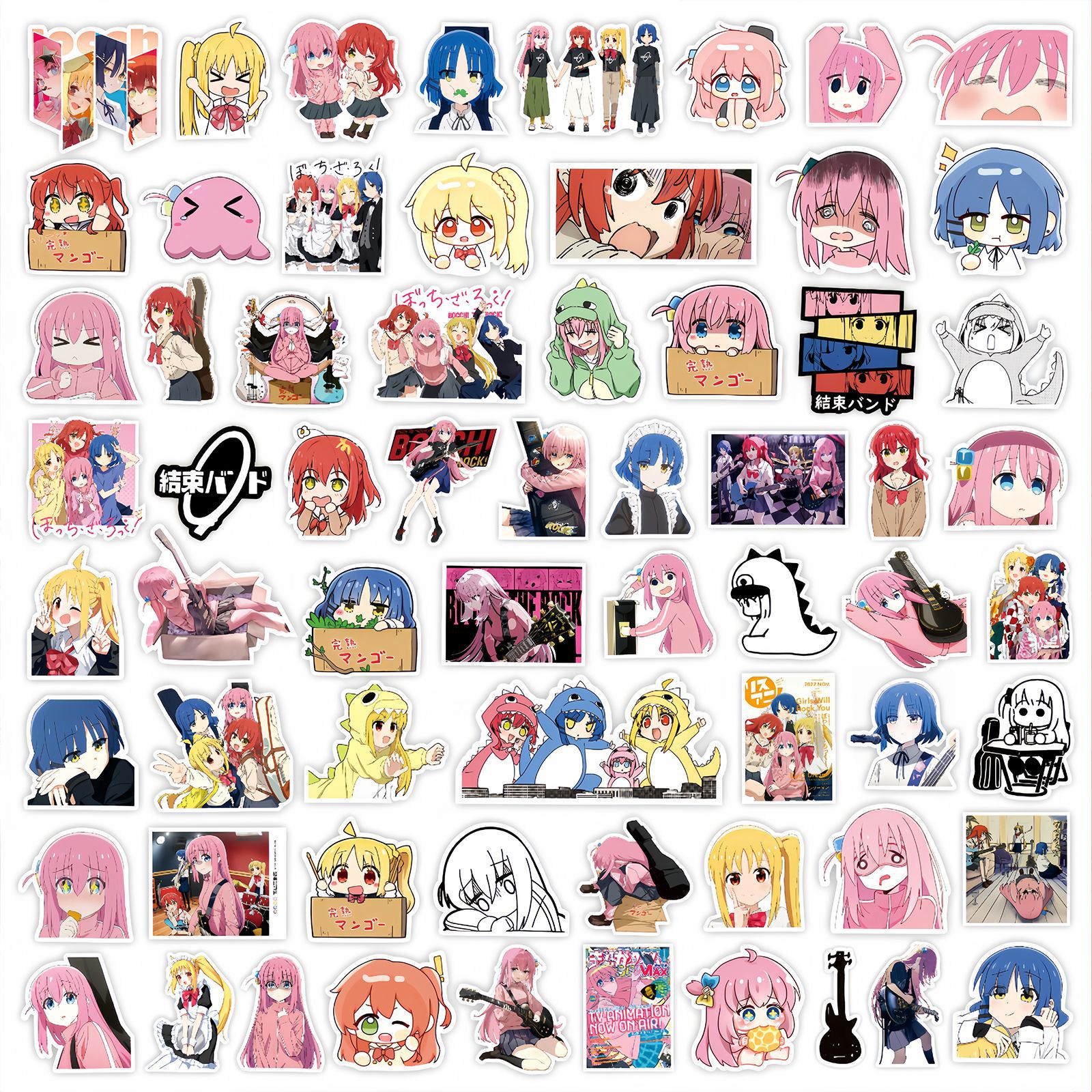 50Pcs Anime BOCCHI THE ROCK! S – Phone Accessories Toys recenzja i cena