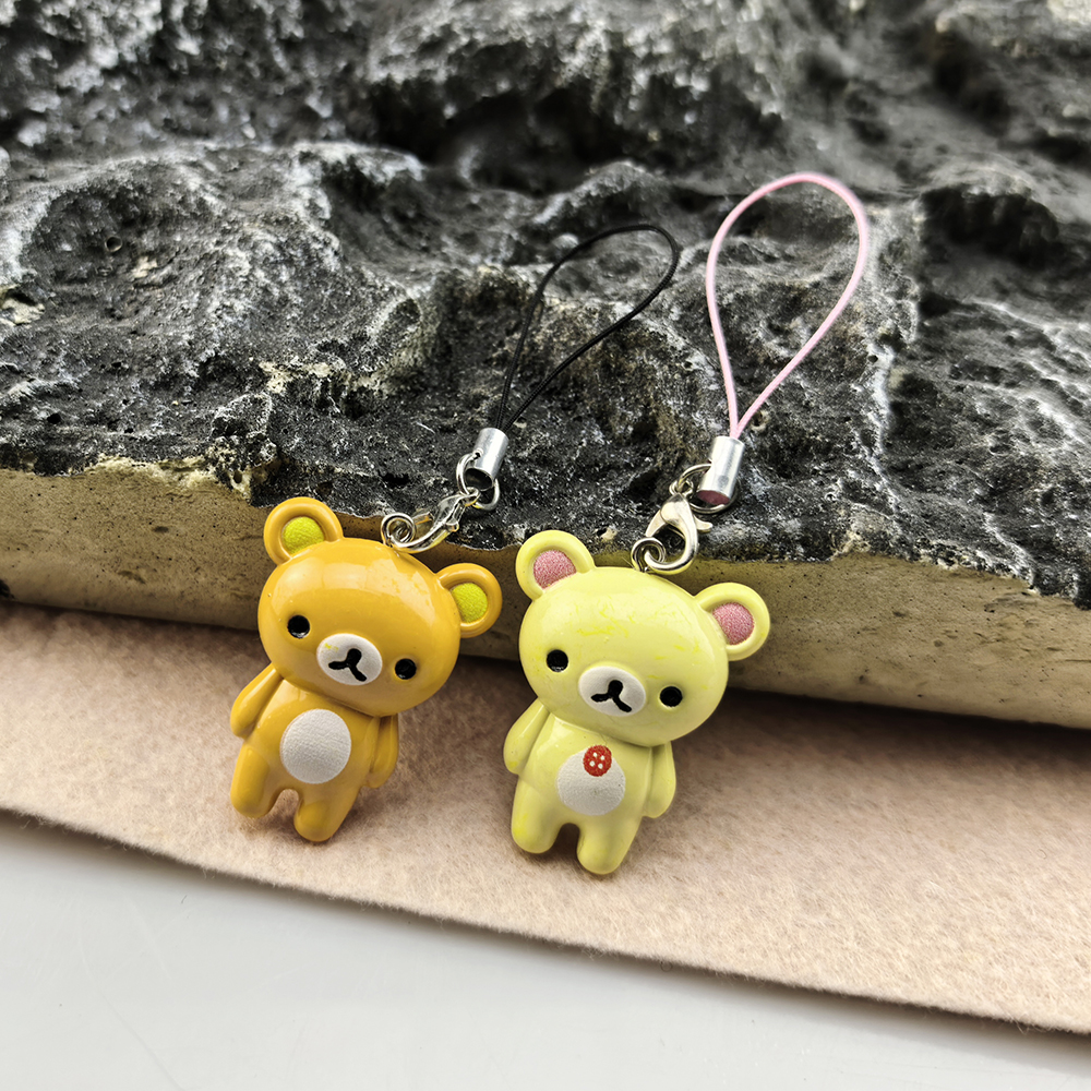 2pcs/set Kawaii Rilakkuma Easy – Phone Accessories Doll recenzja i cena