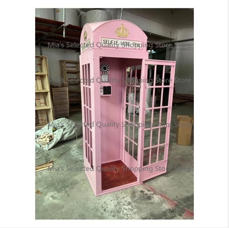 Pink British Phone Booth Londo – Phone Accessories London recenzja i cena