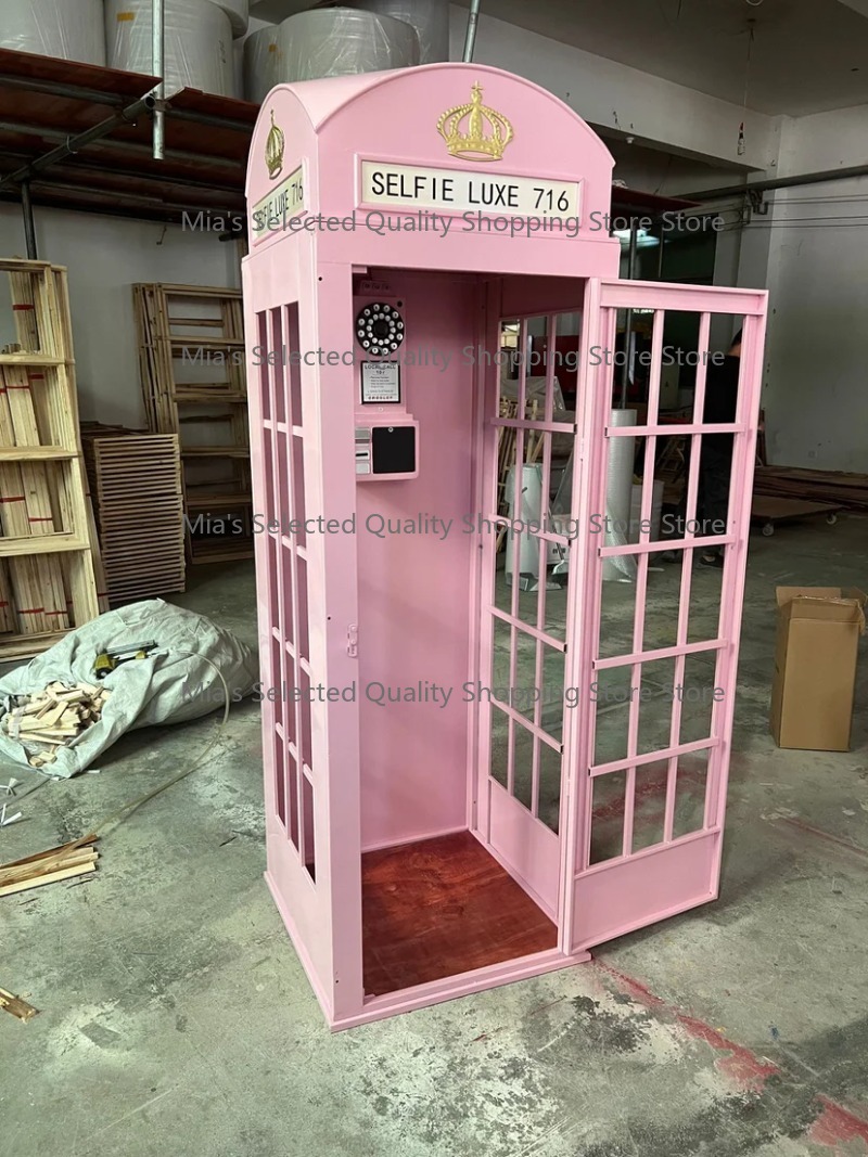 Pink British Phone Booth Londo – Phone Accessories London recenzja i cena