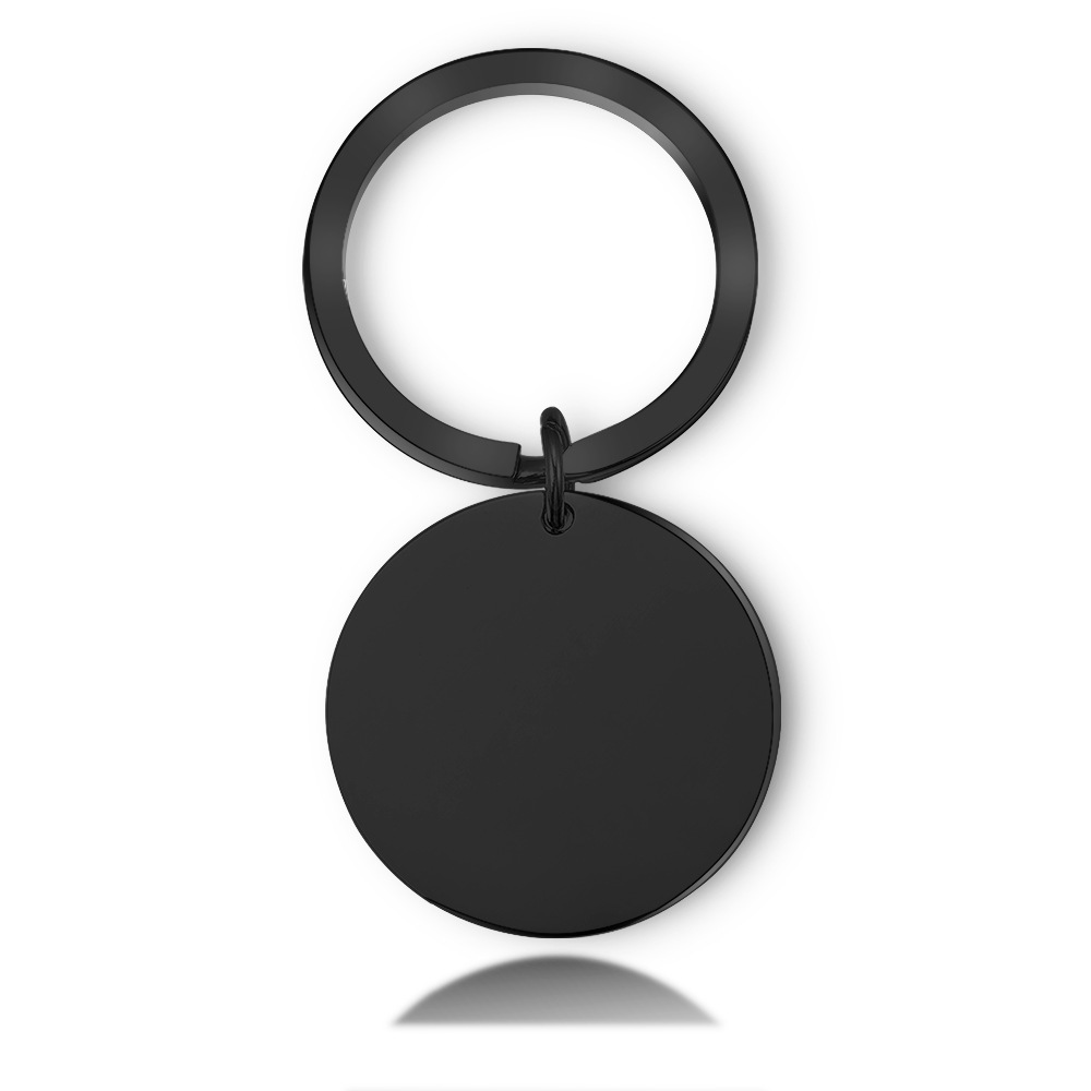 round Metal Tag for Engraving  – Phone Accessories And Names recenzja i cena