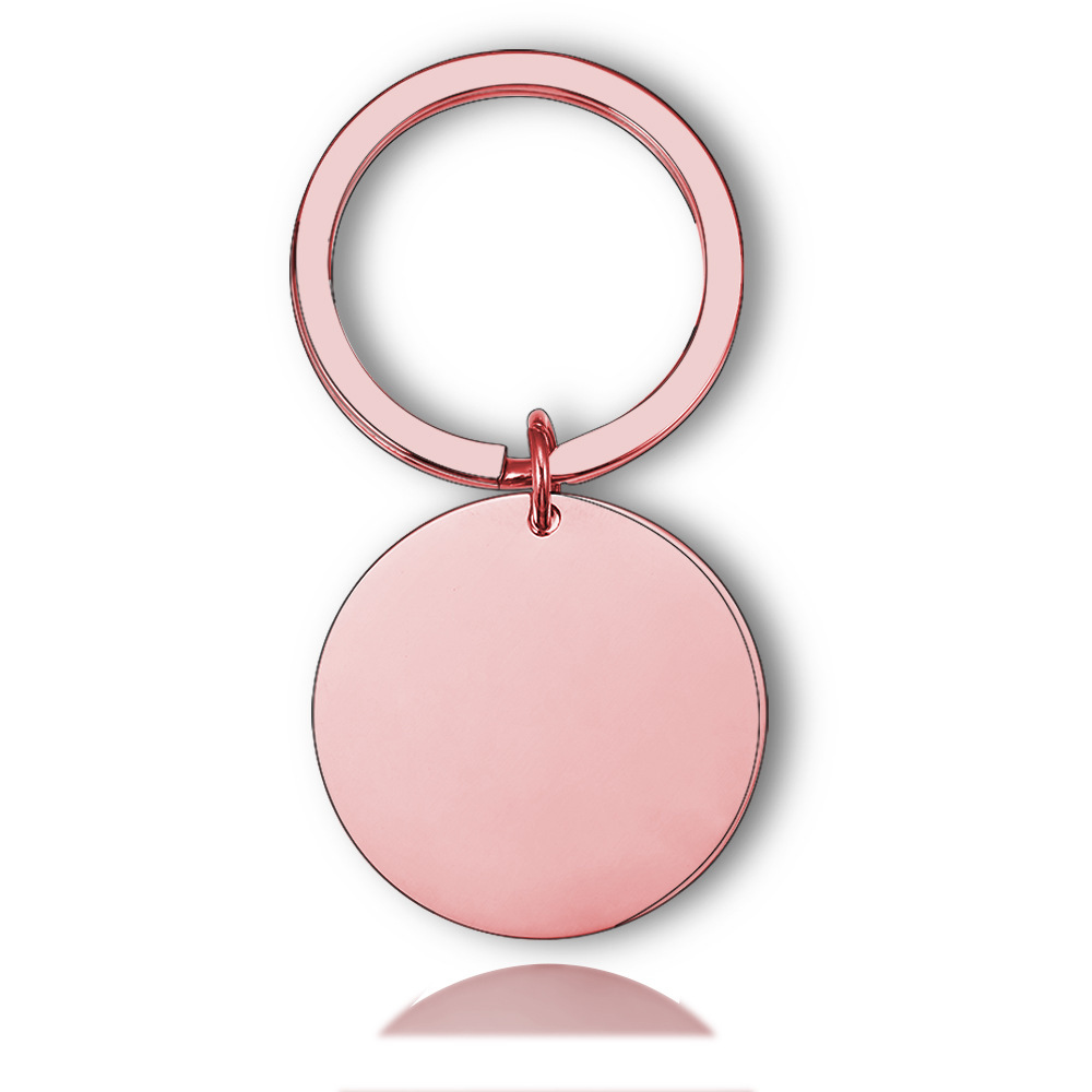 round Metal Tag for Engraving  – Phone Accessories And Names recenzja i cena