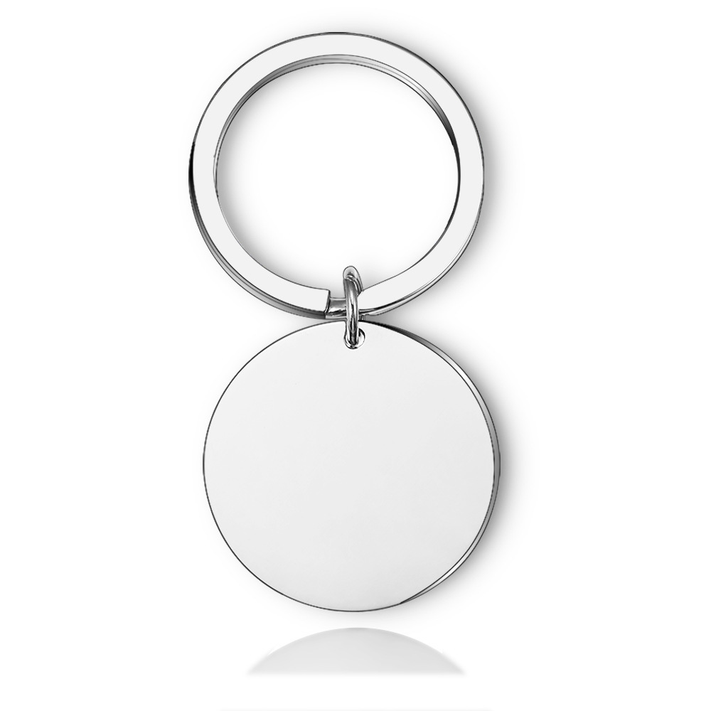 round Metal Tag for Engraving  – Phone Accessories And Names recenzja i cena