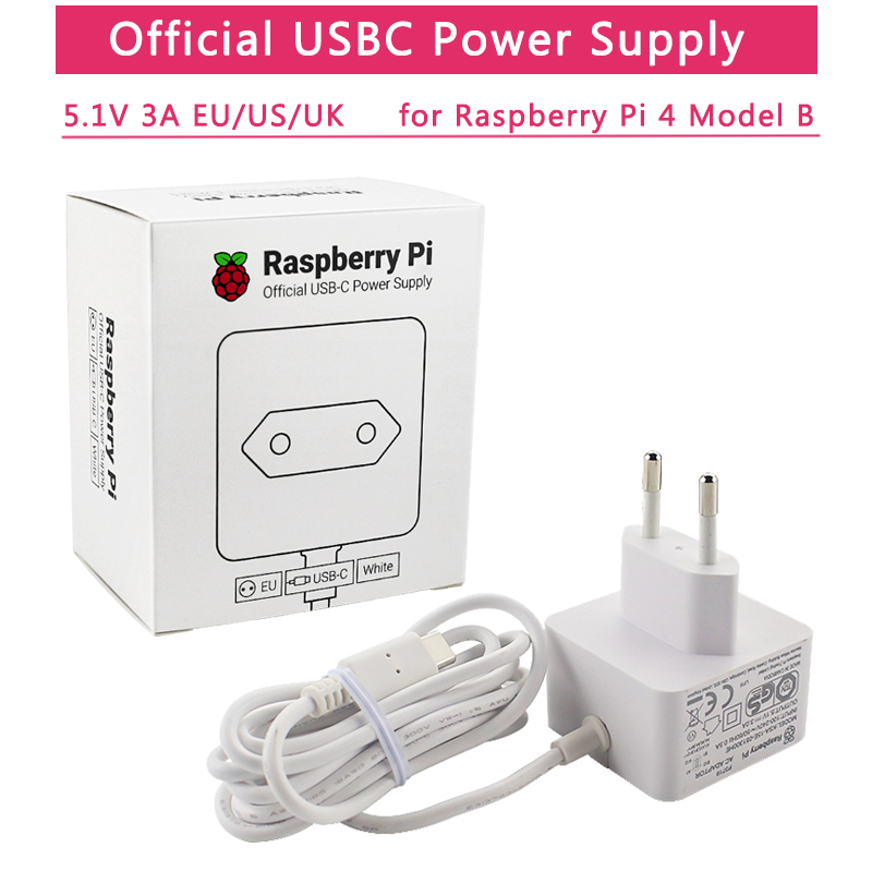 Official Raspberry Pi 4 Power  – Phone Accessories Uk recenzja i cena